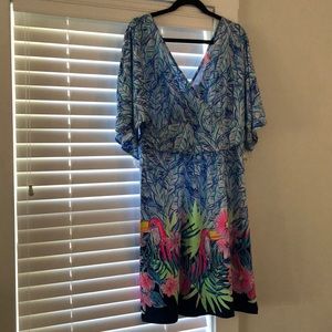 Lilly Pulitzer Bennet Blue Lets Mango Dress